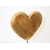 Serce z drewna mango na podstawie 45cm